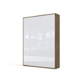Maxima House Vertical Murphy Bed Invento , European Full XL Size with mattress - IN-01WG - Backyard Provider